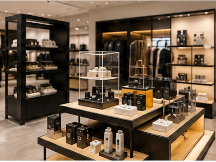 Retail displays and fixtures fabrication